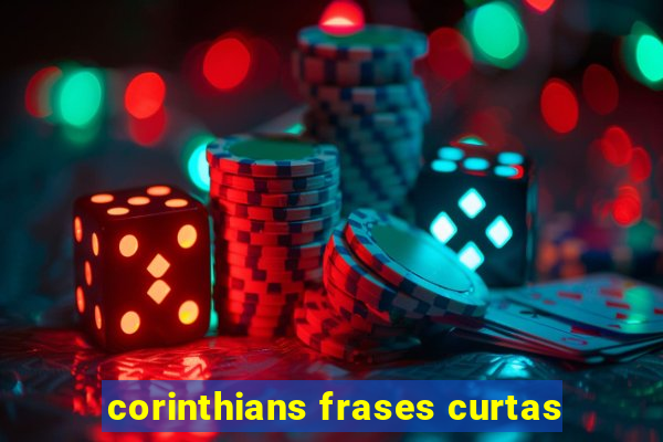 corinthians frases curtas